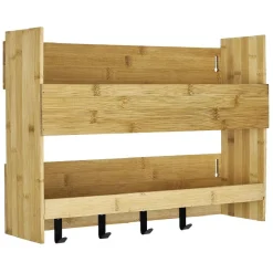 Gifi Etagère de cuisine murale 2 niveaux Clearance
