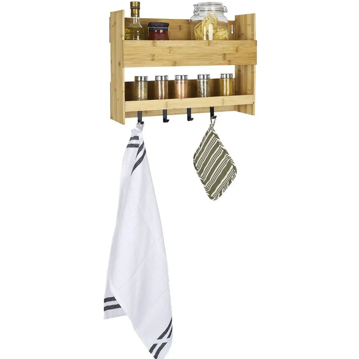 Gifi Etagère de cuisine murale 2 niveaux Clearance