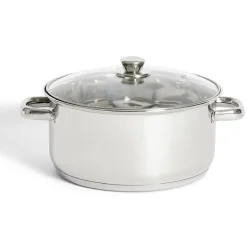 Gifi Faitout tous feux dont induction inox et verre Ø25,5cm Sale