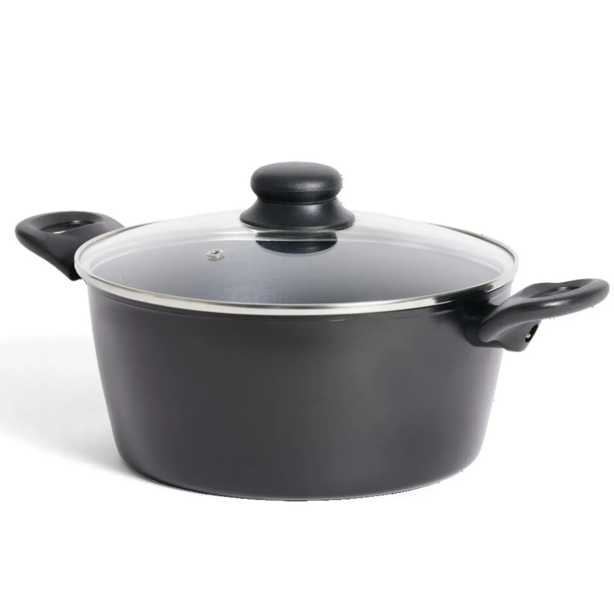 Gifi Faitout tous feux dont induction aluminium noir Ø24cm Sale