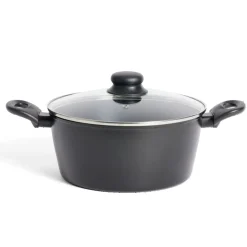 Gifi Faitout tous feux dont induction aluminium noir Ø24cm Sale