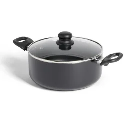 Gifi Faitout tous feux sauf induction aluminium noir Ø24cm Outlet
