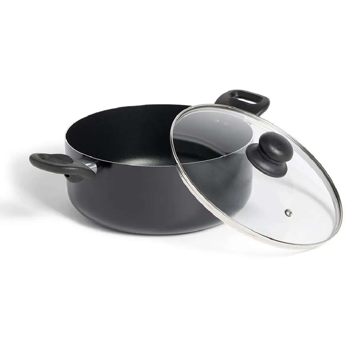 Gifi Faitout tous feux sauf induction aluminium noir Ø24cm Outlet