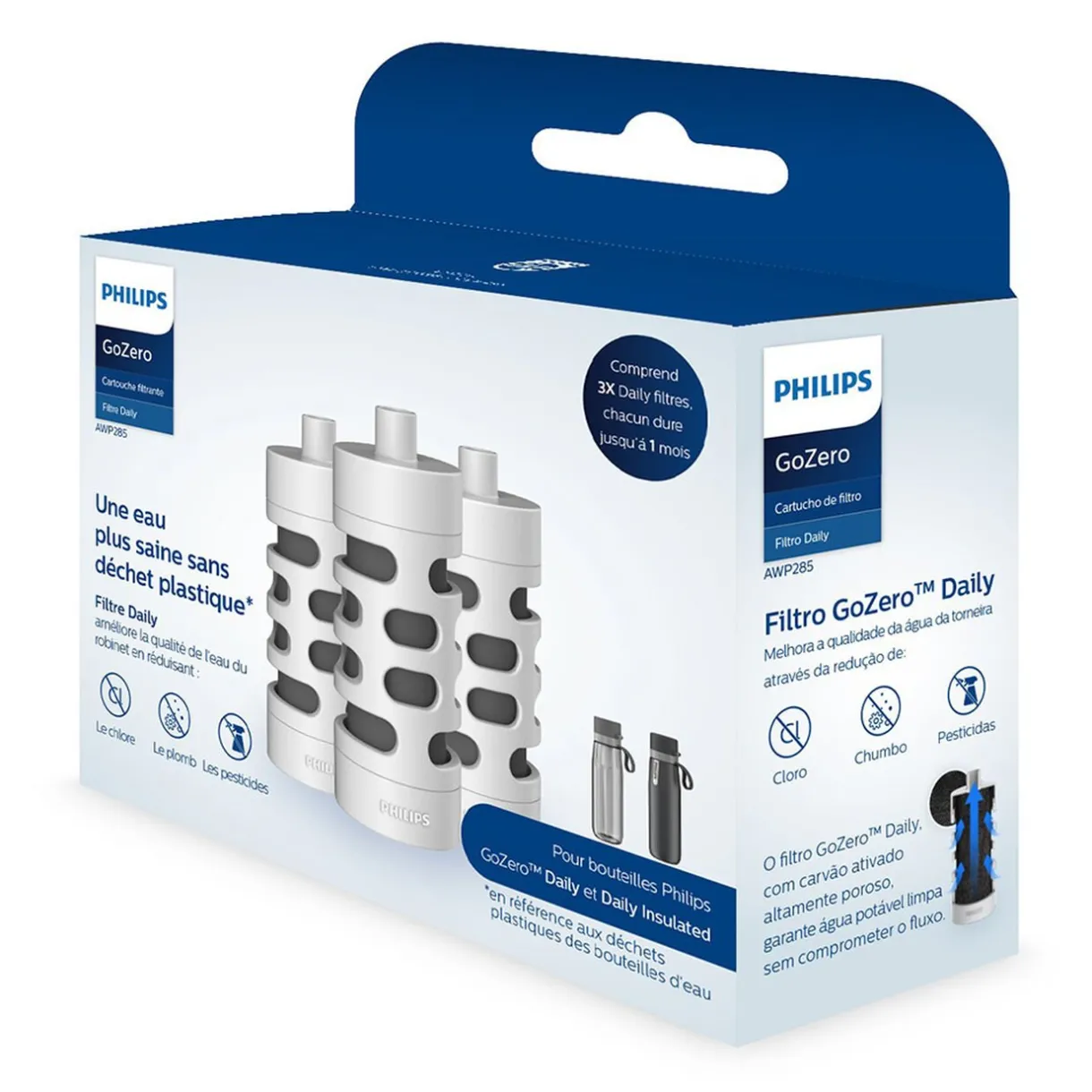 Gifi Filtre pour gourde Philips Go Zero Daily x3 Outlet