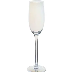 Gifi Flûte à champagne irisé collection Noël givré x4