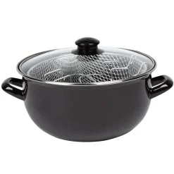 Gifi Friteuse avec panier et couvercle Best