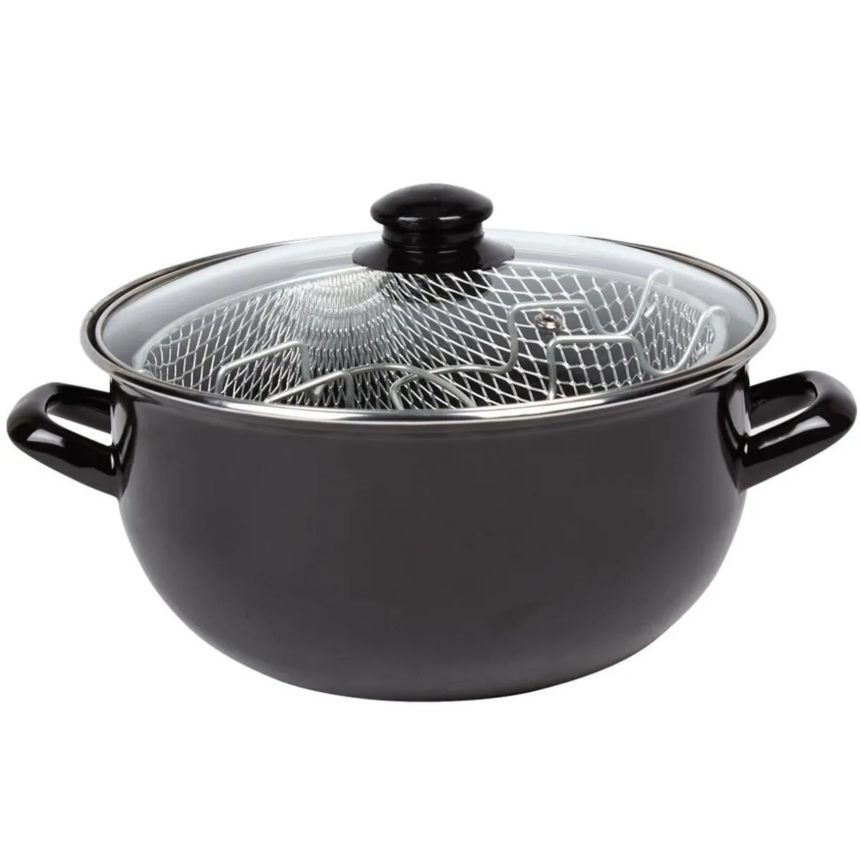 Gifi Friteuse avec panier et couvercle Best