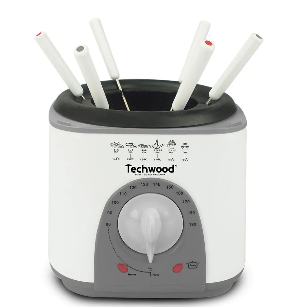 Gifi Friteuse et fondue 2 en 1 Techwood Online