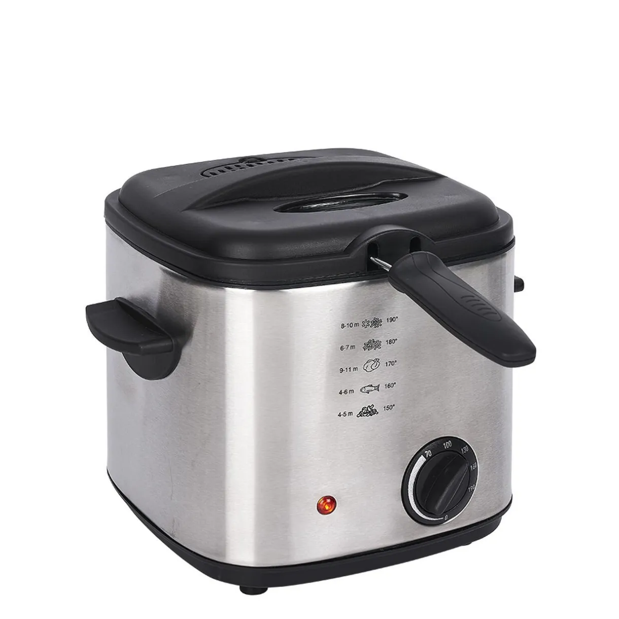 Gifi Friteuse et fondue en inox gris Hot