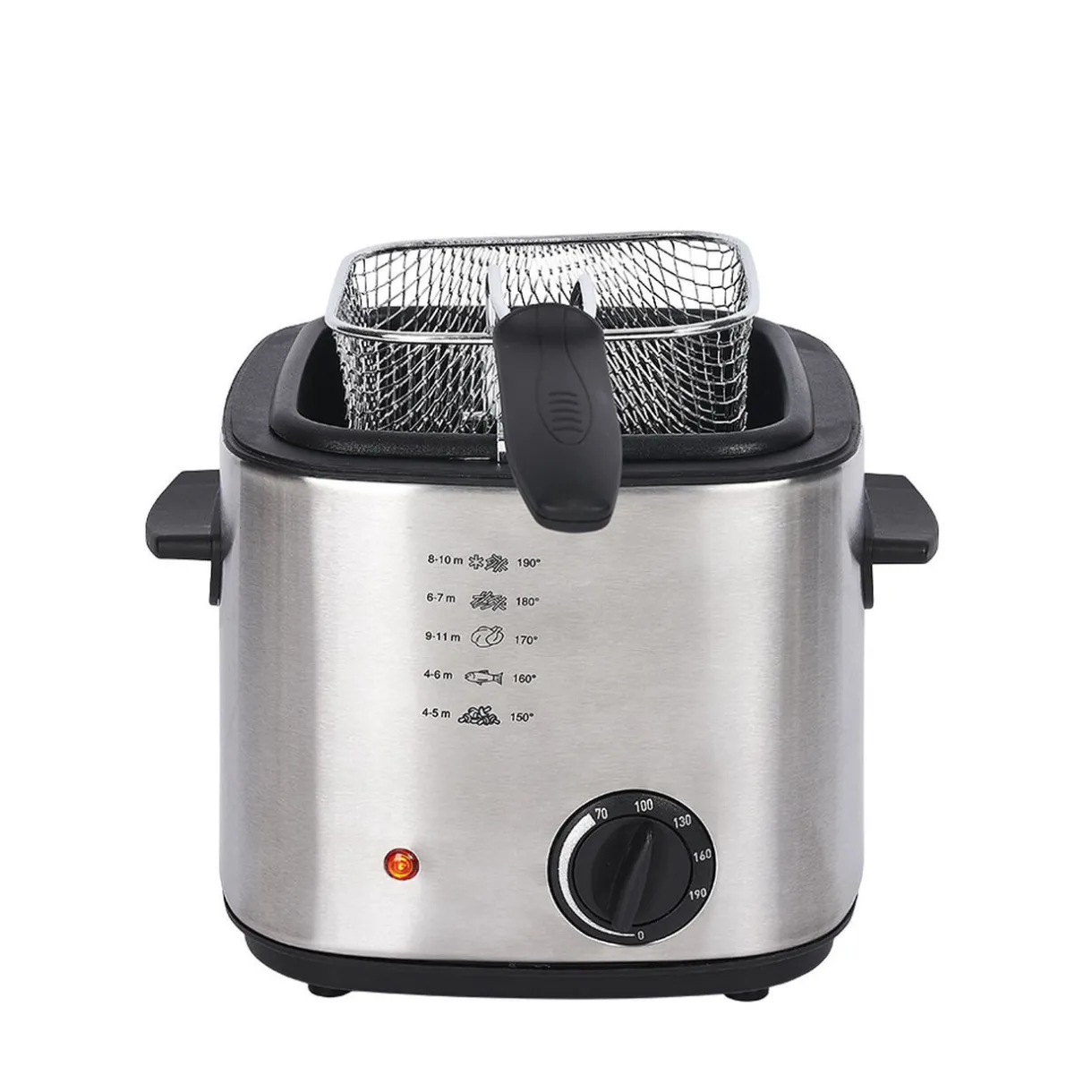 Gifi Friteuse et fondue en inox gris Hot