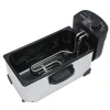 Gifi Friteuse électrique Homday amovible en inox 3L Discount