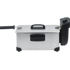 Gifi Friteuse électrique Homday amovible en inox 3L Discount