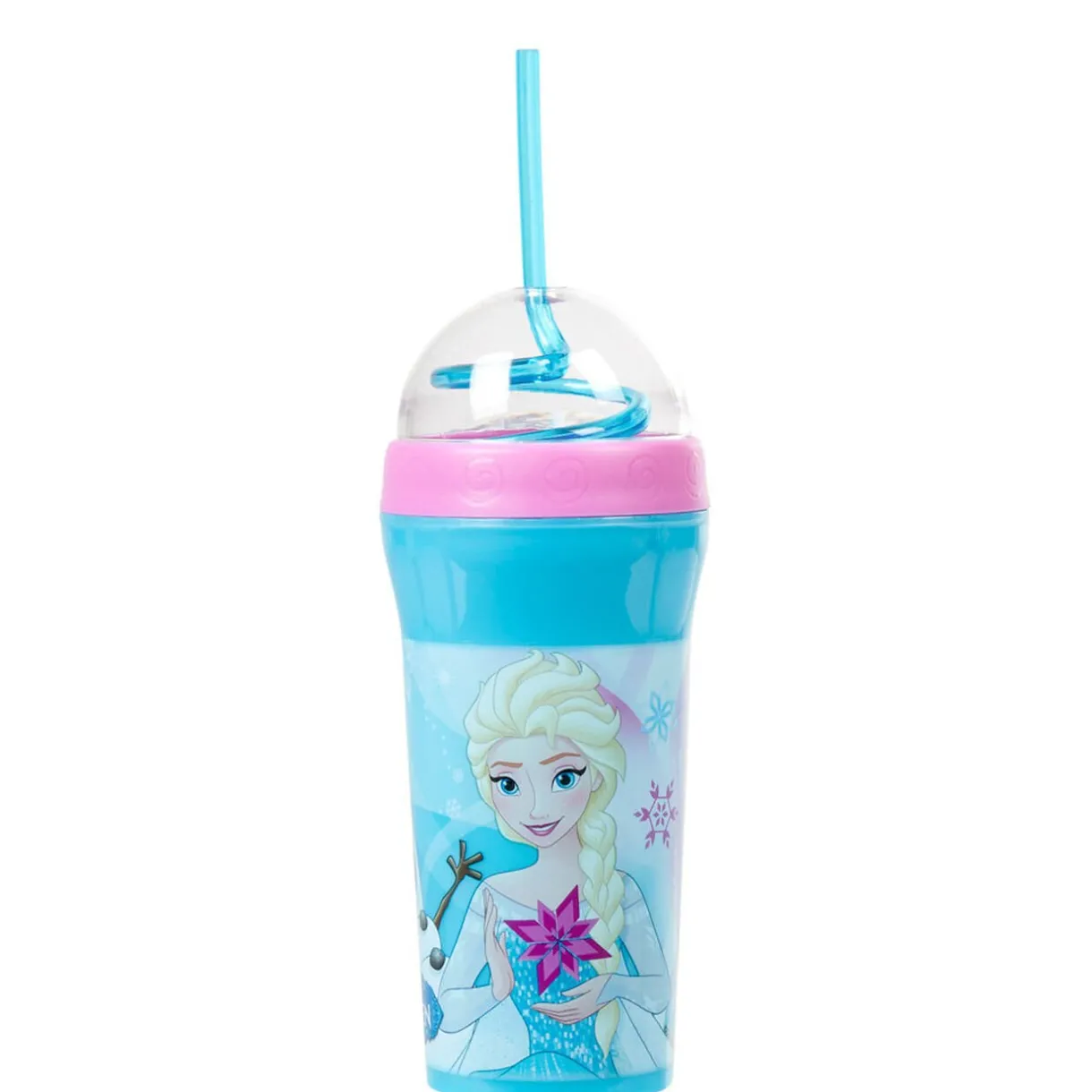 Gifi Gobelet avec paille La Reine des Neiges