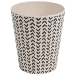 Gifi Gobelet décor géométrique noir et blanc Discount