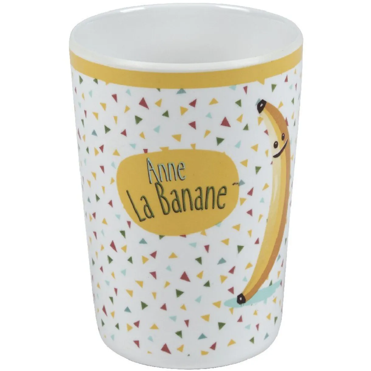 Gifi Gobelet mélaminé enfant design Anne La Banane