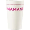 Gifi Gobelet plastique inscription #MAMANPOULE 33cl