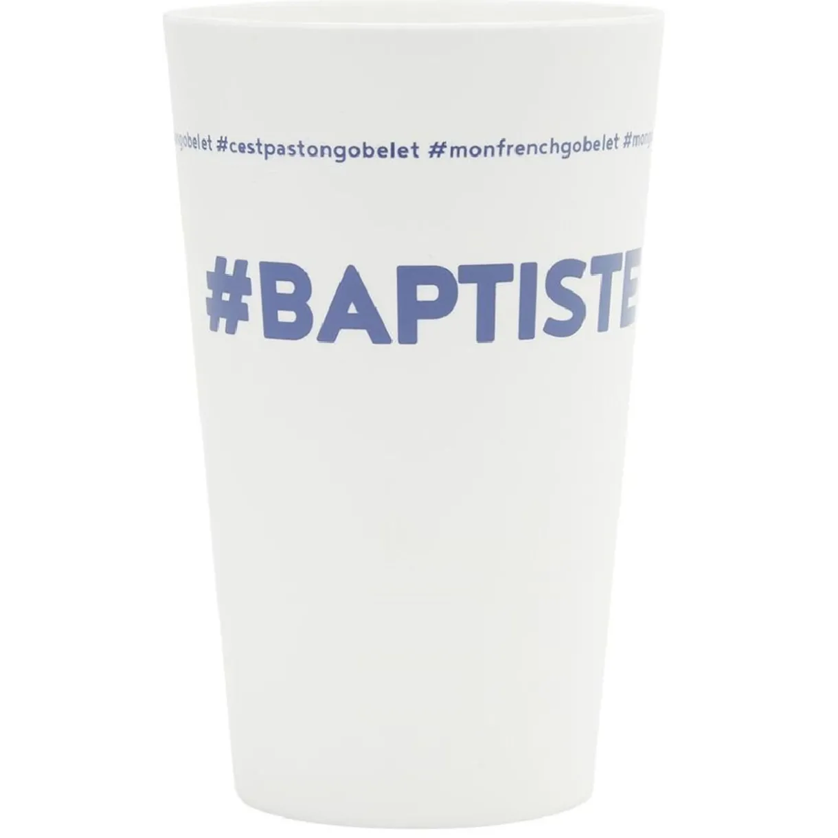 Gifi Gobelet plastique prénom #BAPTISTE 33cl