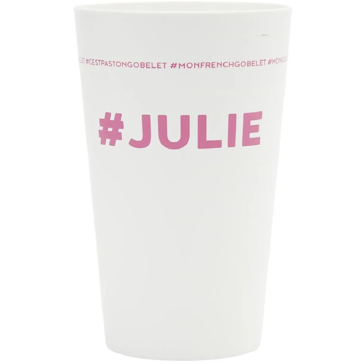 Gifi Gobelet plastique prénom #JULIE 33cl