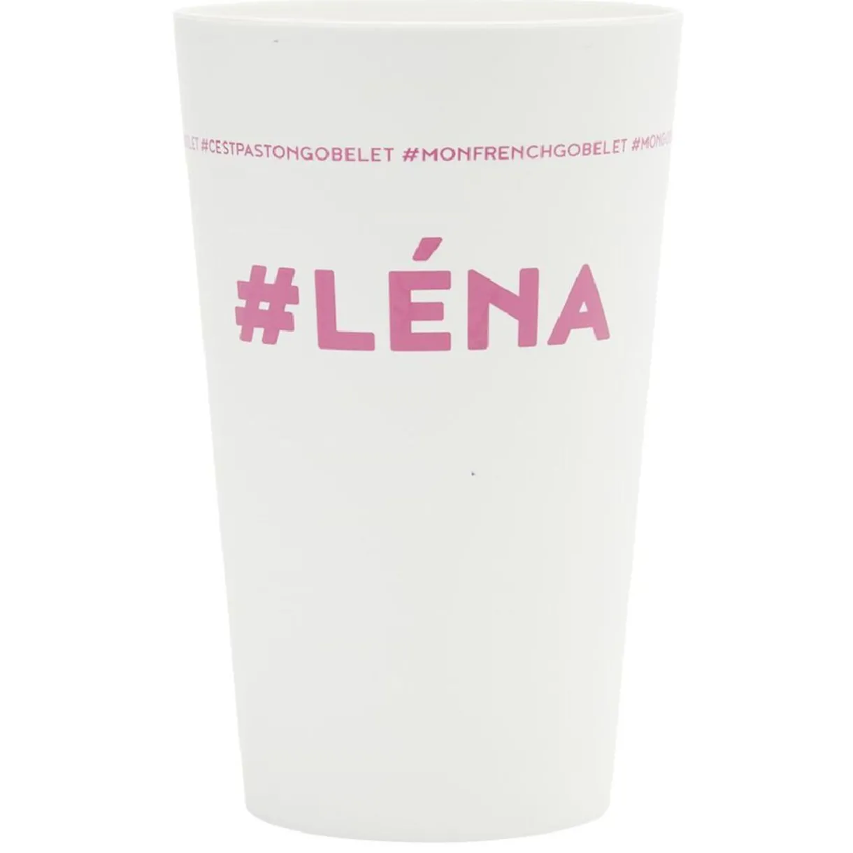 Gifi Gobelet plastique prénom #LÉNA 33cl