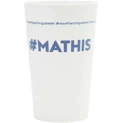 Gifi Gobelet plastique prénom #MATHIS 33cl