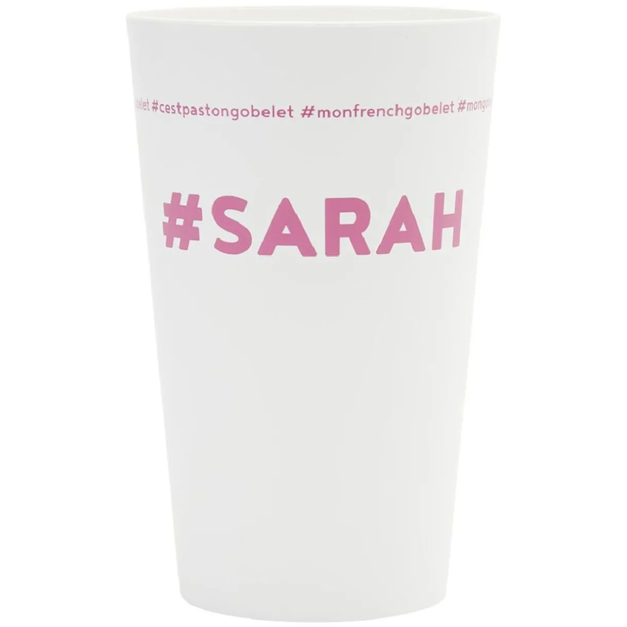 Gifi Gobelet plastique prénom #SARAH 33cl New