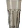 Gifi Gobelet plastique rigide noir transparent Outlet