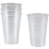 Gifi Gobelet plastique transparent x4