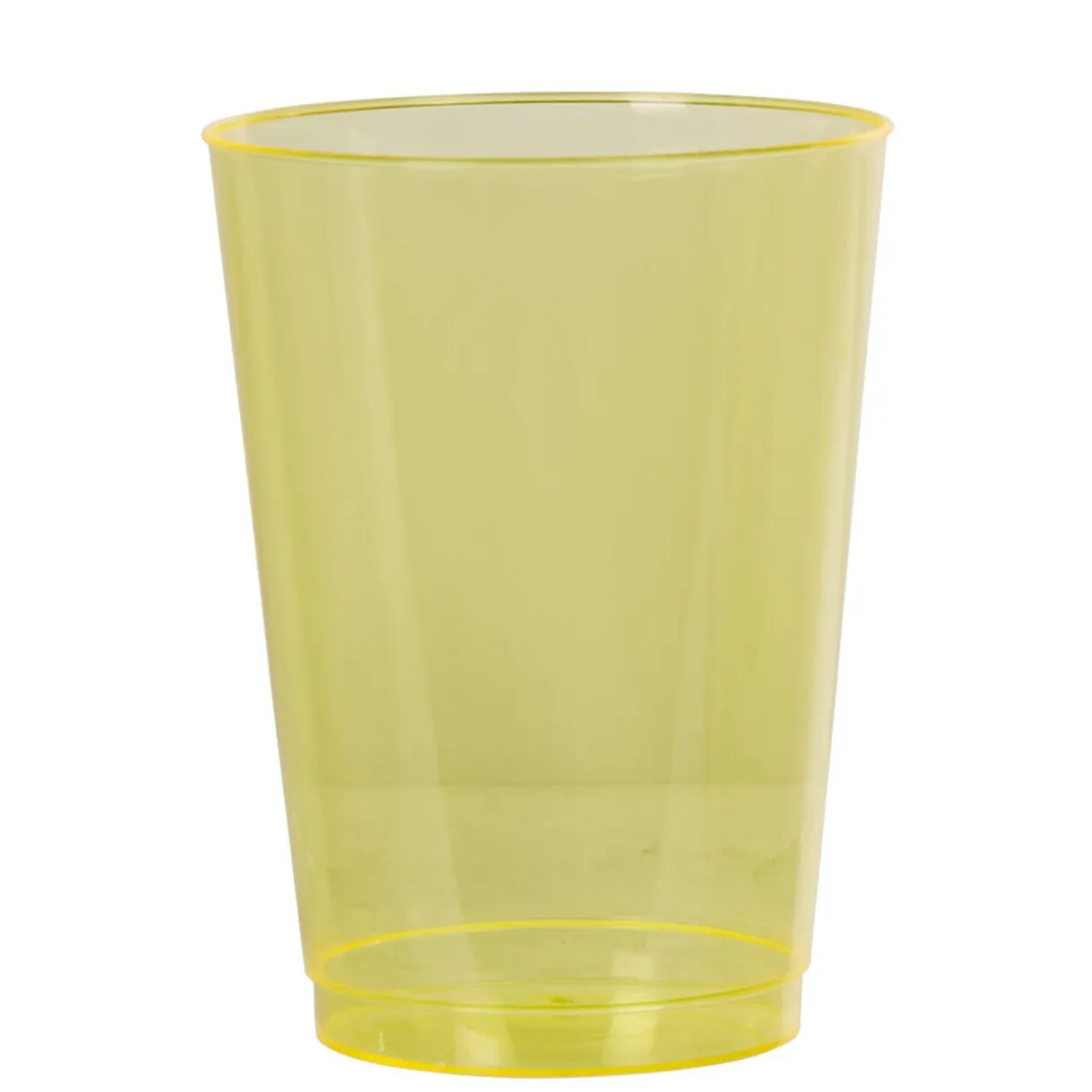 Gifi Gobelet plastique uni jaune x 10