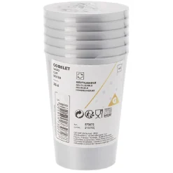 Gifi Gobelet réutilisable argenté x6 Discount