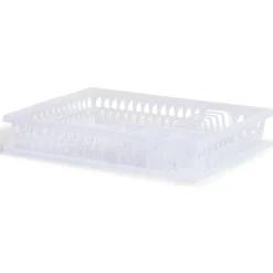 Gifi Égouttoir à vaisselle en plastique transparent
