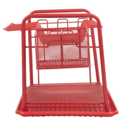 Gifi Égouttoir à vaisselle métallique rouge Outlet