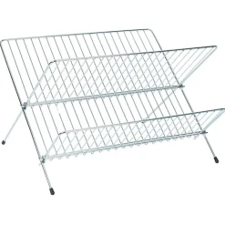 Gifi Égouttoir pliable en métal gris 36x31xH22cm Discount