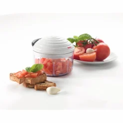 Gifi Hachoir manuel multiusage transparent couvercle blanc 500 ml Clearance