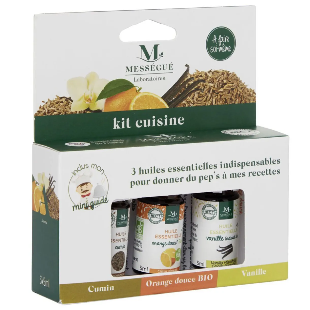 Gifi Huile essentielle découverte Aroma Cuisine x3 New