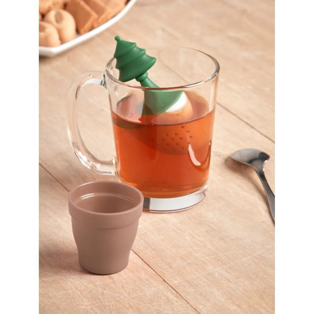 Gifi Infuseur à thé avec coupelle Best