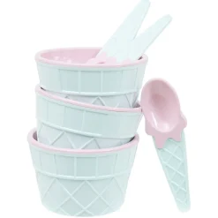 Gifi Kit à glace bol et cuillère x3 Outlet