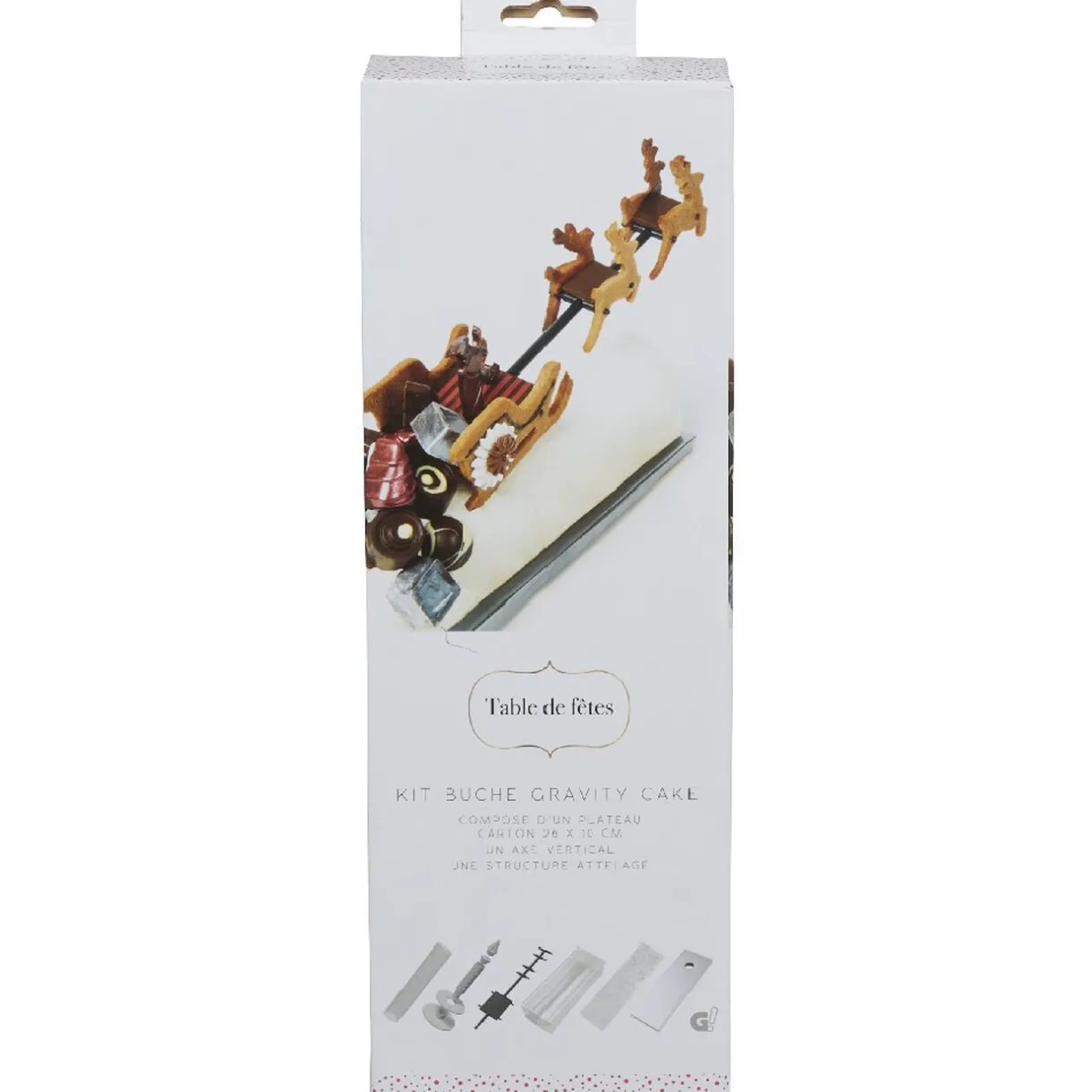 Gifi Kit bûche de Noël forme traîneau en vol Online