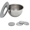 Gifi Kit bol mixeur avec accessoires de découpe inox