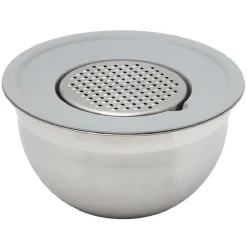 Gifi Kit bol mixeur avec accessoires de découpe inox