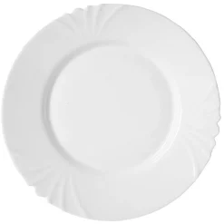 Gifi Lot de 6 assiettes plates Luminarc Opal Cadix