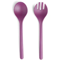 Gifi Lot de 2 couverts à salade en plastique - 3 coloris Sale