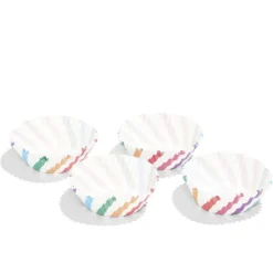 Gifi Lot de 80 moules à cake en papier sulfurisé Ø7cm Clearance