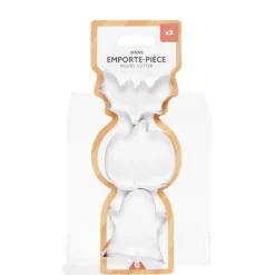Gifi Lot de 3 moules à cookie en inox Ø6cm Sale
