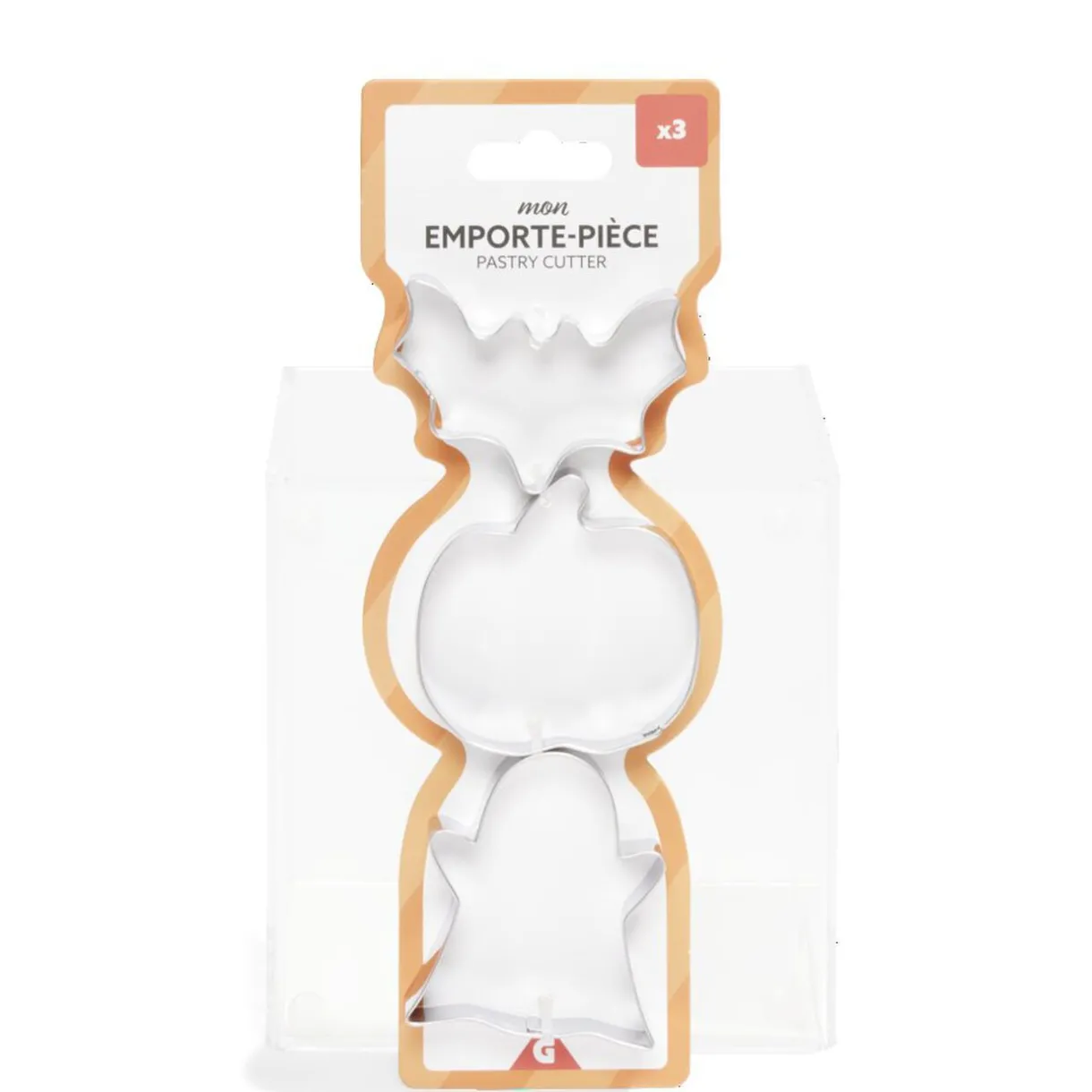 Gifi Lot de 3 moules à cookie en inox Ø6cm Sale