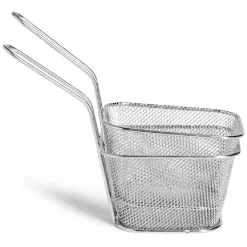 Gifi Lot de 2 paniers à frites inox argenté 19,5x17,5x8,5cm Clearance
