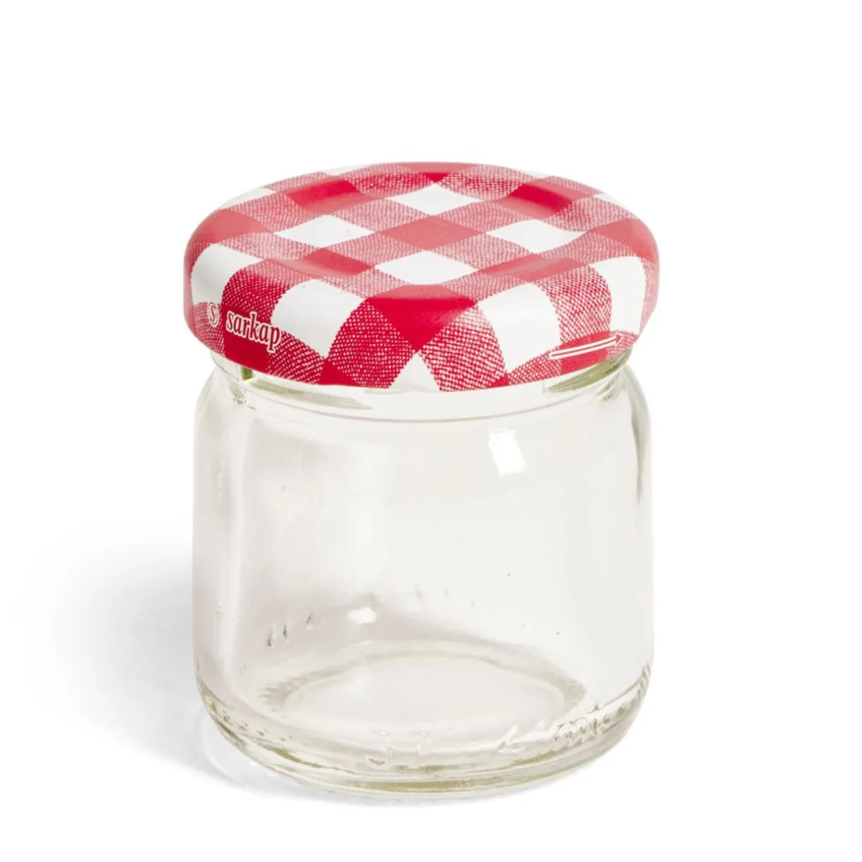 Gifi Lot de 6 pots à confiture acier et verre Ø4,5xH4,6cm Discount