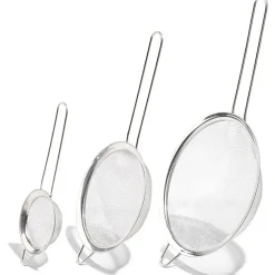 Gifi Lot de 3 tamis en inox Ø8/14/19cm