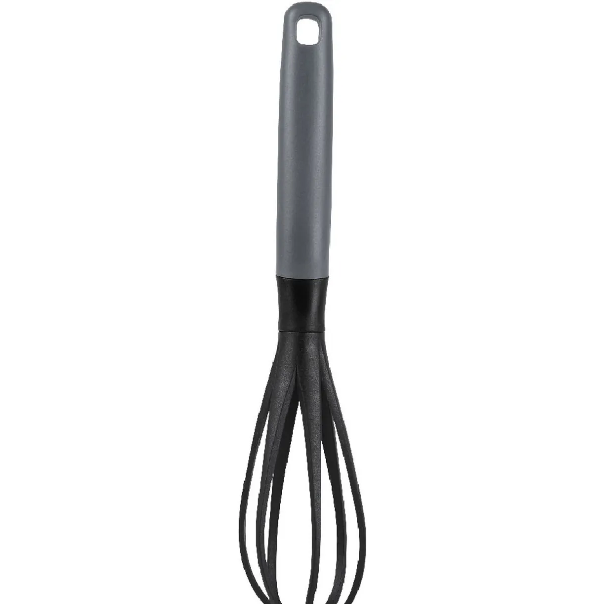 Gifi Lot de 6 ustensiles avec support noir gris
