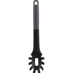 Gifi Lot de 6 ustensiles avec support noir gris