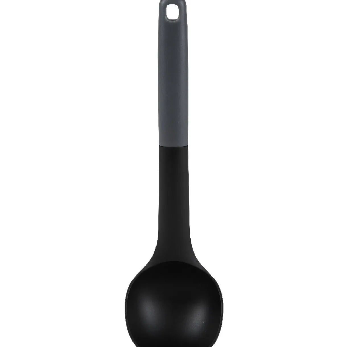 Gifi Lot de 6 ustensiles avec support noir gris